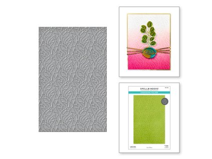 spellbinders leafy helix emboffssing folder ses 059