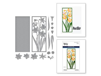spellbinders daffohdil frame etched dies s4 1284 ou