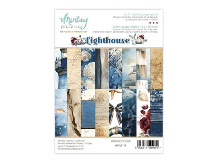 mintay lighthouse 6x8 inch add on paper pack mt li