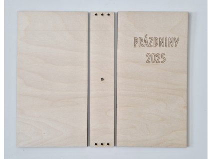 Hurá Papír -  desky 11,5 x 22 cm z překližky na sestavení, ve stylu "Traveler´s notebook " - LZE VYGLAVÍROVAT  LIBOVOLNÝ TEXT
