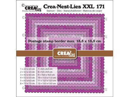 crealies crea nest lies xxl stansen no 171 vierkan