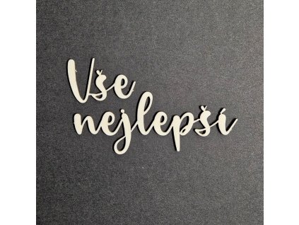 Hurá Papír - Vše nejlepší - české kartonové motivy
