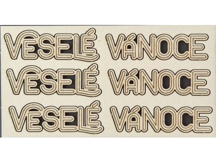Hurá Papír - Vánoce 1 - české kartonové texty