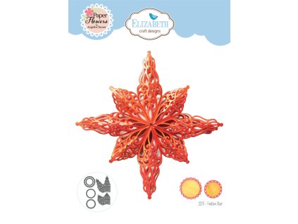 elizabeth craft designs festive holly die festive