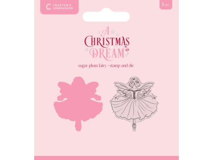 crafters companion a christmas dream stamp die sug