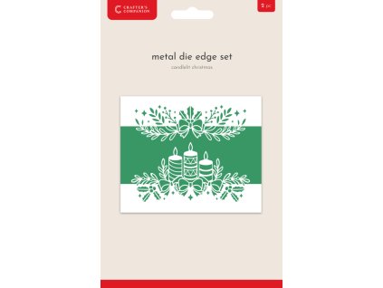crafters companion christmas top bottom edge dies