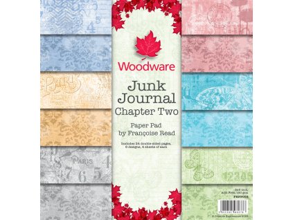 woodware junk journal chapter two 8x8 inch paper p