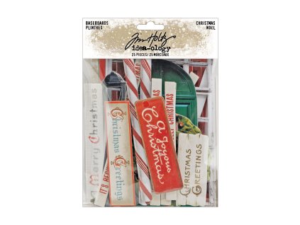idea ology tim holtz christmas baseboards th94444