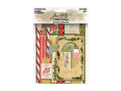 idea ology tim holtz christmas ephemera th94447