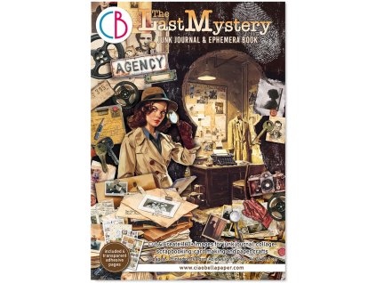 ciao bella the last mystery a4 junk journal epheme