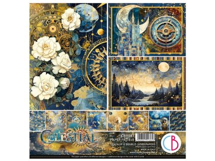 Ciao Bella - CELESTIAL - 8x8" scrapbooková sada čtvrtek