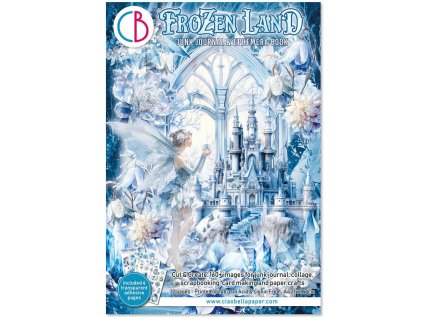 ciao bella frozen land a4 junk journal ephemera bo