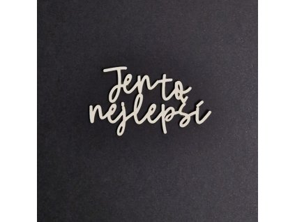 Hurá Papír - Jen to nejlepší - české kartonové motivy