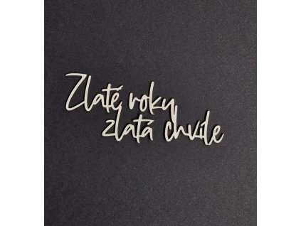 Hurá Papír - Zlaté roky, zlatá chvíle - české kartonové motivy