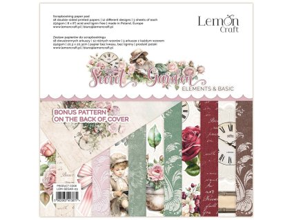 lemoncraft secret garden 6x8 inch paper pad lem se
