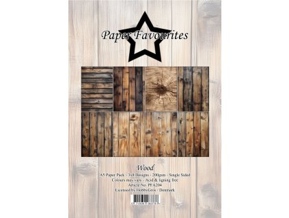 paper favourites wood a5 paper pad pfa204