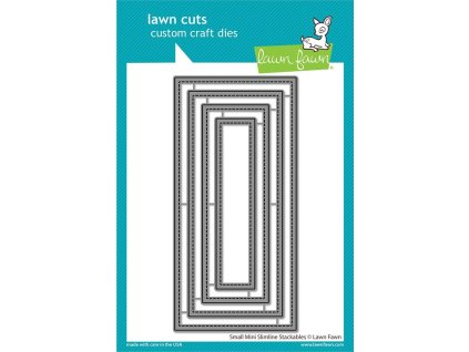 lawn fawn small mini slimline stackables dies lf27