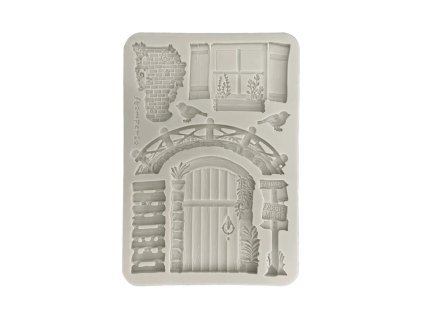 stamperia herbarium silvae a5 tsilicon mould bridge