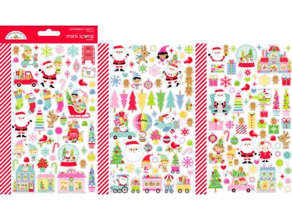 doodlebug design oh what fun mini icons stickers 8