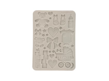 stamperia baby a5 silicon mould accesssories kacma6