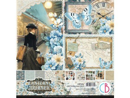 ciao bella eastern journey 12x12 inch patterns pad