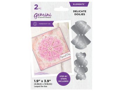 gemini kaleidoscope origami cut emboss elements di
