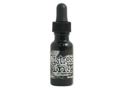 ranger tim holtz distress ink re inker black soot