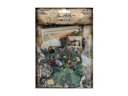 idea ology tim holtz halloween ephemera pack th944