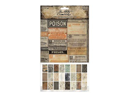 idea ology tim holtz halloween backdrops th94433