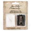 tim holtz idea ology transparent tiles alpha th93566