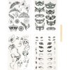 Jane Davenport - Rub-On Transfer Sheets-Various Designs - Rub-Ons / propisoty pro scrapbook