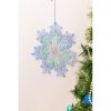 crafters companion glittering snowflakes plastic t
