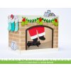 lawn fawn shadow box card fireplace add on d1es lf