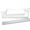 Bílá lepenka / kartony - 10 ks - A4 / 21 x 29,8 cm / tl. 1,5mm ... vhodné na tvorbu alba