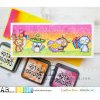 rubber stamp id 973 birthvday owl