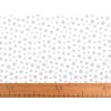 Bavlněná látka šedé hvězdičky / cca 30 x 80 cm
