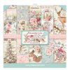 stamperia pink christmas 6x6 inch paper pack sbbxs