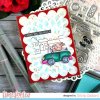 time for tea car critters clear stamps t4t 6s57 car
