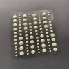 aasimple and basic adhesive enamel dots sage 96 pcs