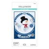 spellbinders let it snowman a2 cardggfront etched di