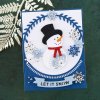 spellbinders let it snowman ga2 cardfront etched di