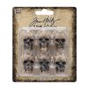 idea ology tim holtz halloween skulls 6pcs th94270