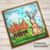 Sizzix / Thinlits - BUNNY STITCH / 666293 / velikonoční zajíc - vyřezávací šablony