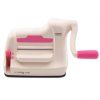 Vaessen creative - MINI CUTTING + EMBOSSING MACHINE / WHITE / základní sada - mini vyřezávací strojek