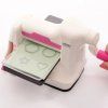 Vaessen creative - MINI CUTTING + EMBOSSING MACHINE / WHITE / základní sada - mini vyřezávací strojek