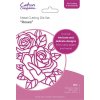 gemini large scale outline floral roses elements d