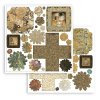 stamperia 3d paper kit 12hx12 inch klimt sbpop07