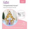 gemini shaped card base stamp die gingerbread hous
