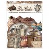 stamperia coffee and chocolate die cuts 53pcs dfld