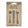 Tim Holtz - SILVERWARE - kovový příbor